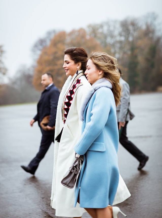 Queen Rania and Princess Iman 2