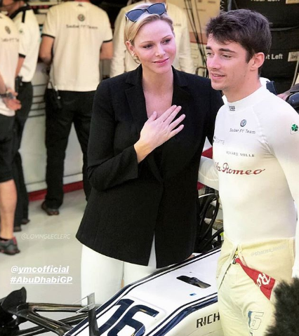 Princess Charlene of Monaco in Abu Dhabi 