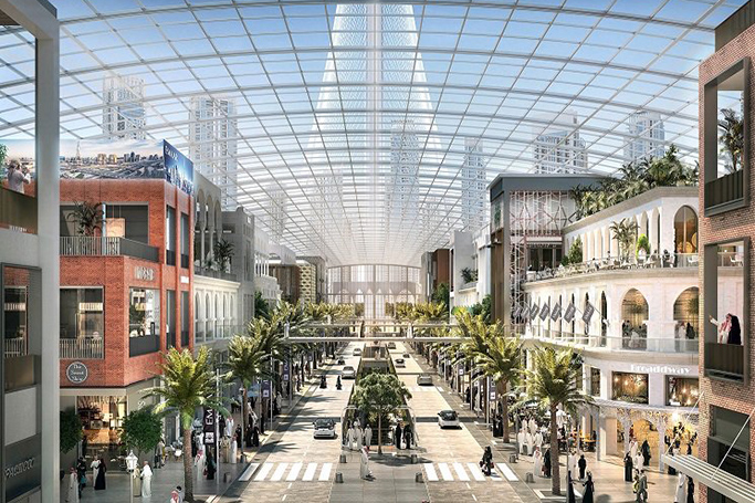 New Dubai Mega-Mall: Dubai Square 