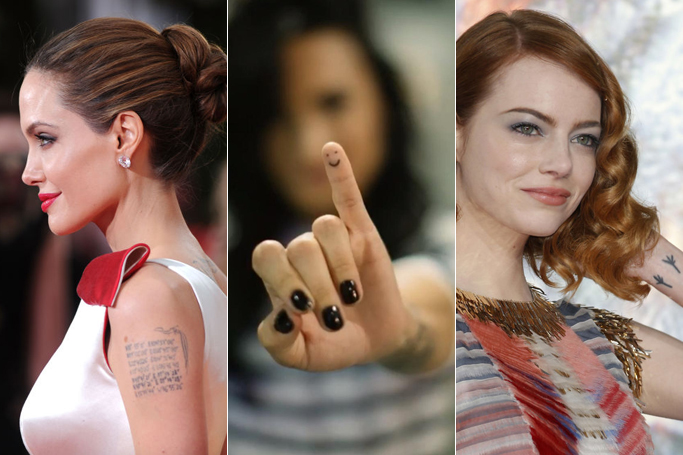 10 Celebrity Tattoos With Beautiful Hidden Meanings | ewmoda