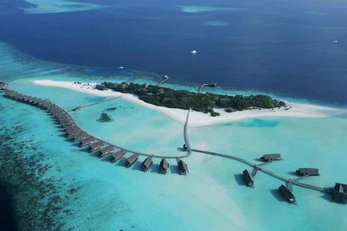 Cocoa Island in The Maldives Islands