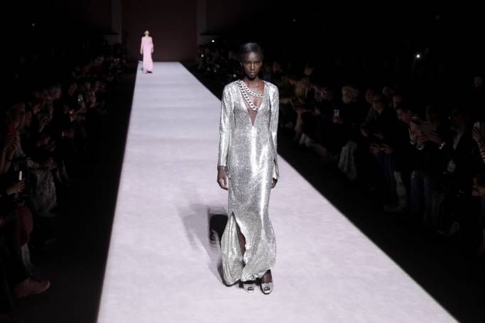 This Season’s New York Fashion Week Is All About Liquid Gold And Silver ...