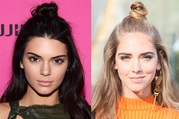 Half top knot: How to do a half up top knot hairstyle - Luxy® Hair