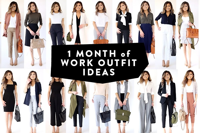 20 Non Boring Work Outfit Ideas For Every Day Of The Month | ewmoda