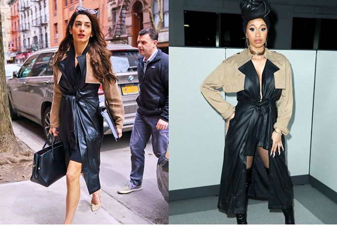 Amal Clooney Or Cardi B In This Alexander Wang Coat 