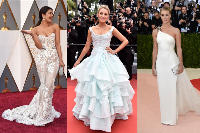 Celebrities Who Wore Wedding Dresses on the Red Carpet
