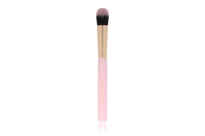 Glossy Makeup Concealer Brush Pink