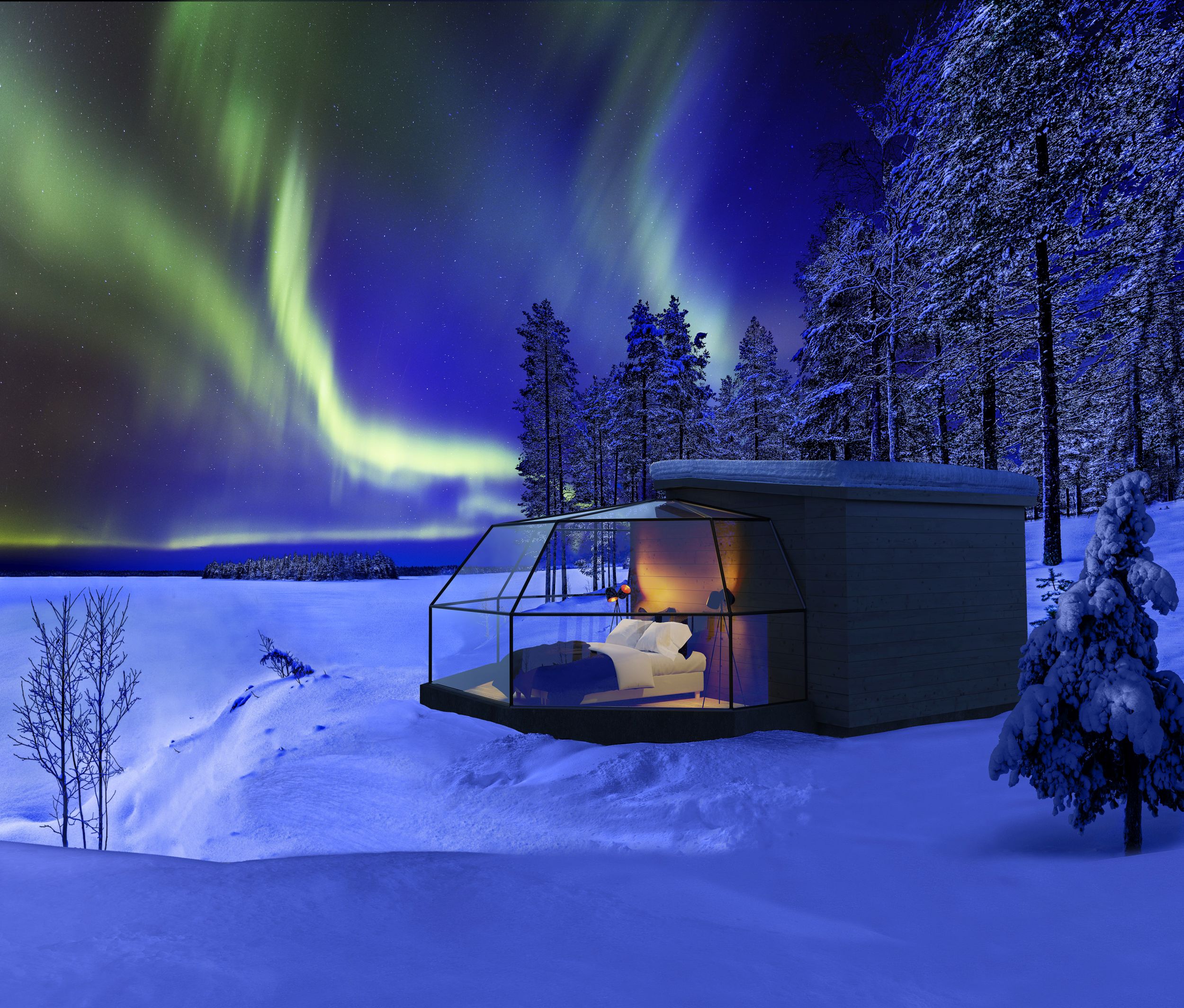 Arctic Fox Igloo, Finland