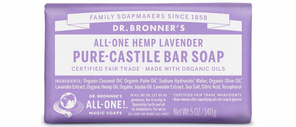 Dr. Bronner’s Pure-Castile Lavender Bar Soap