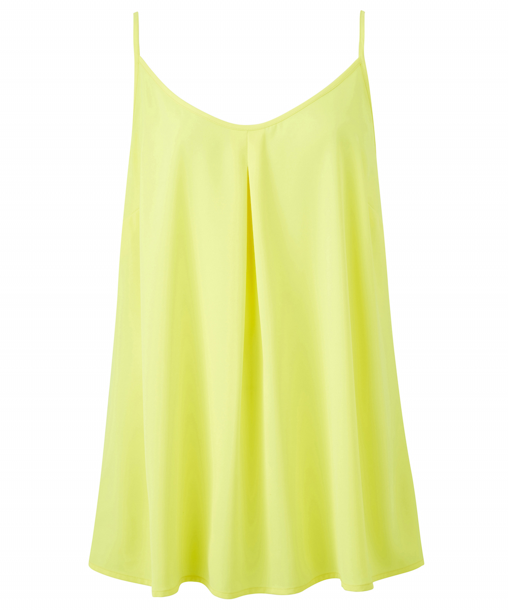 JD Williams Neon Yellow Strappy Cami Top