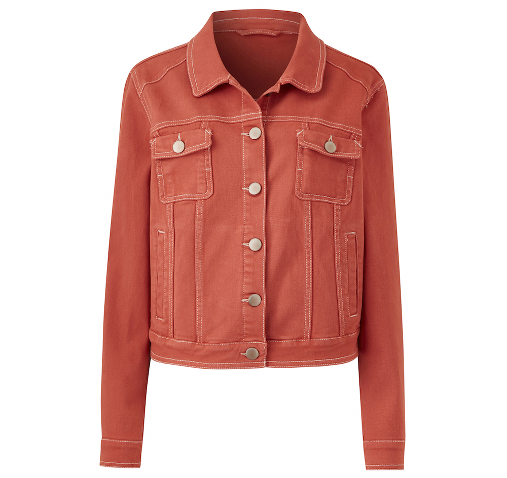 JD Williams Terracotta Western Style Denim Jacket