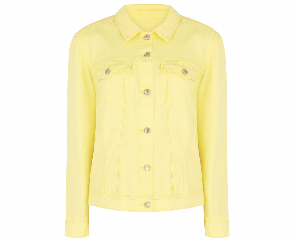 Bonmarche Yellow Denim Jacket