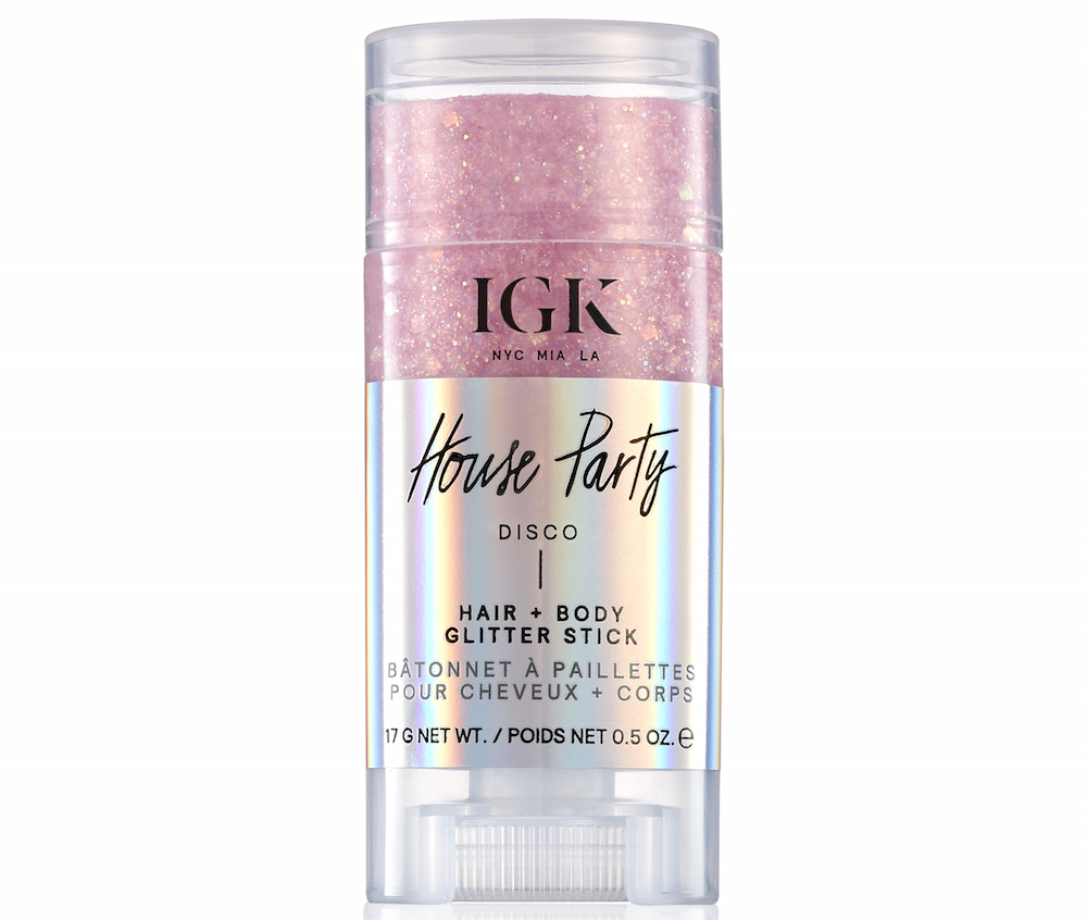IGK Hair House Party Glitter Stick in Disco Pink