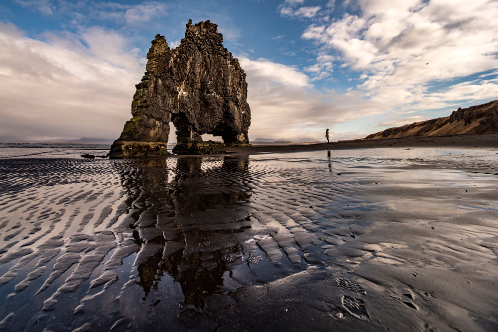 The Hvitserkur sea stack