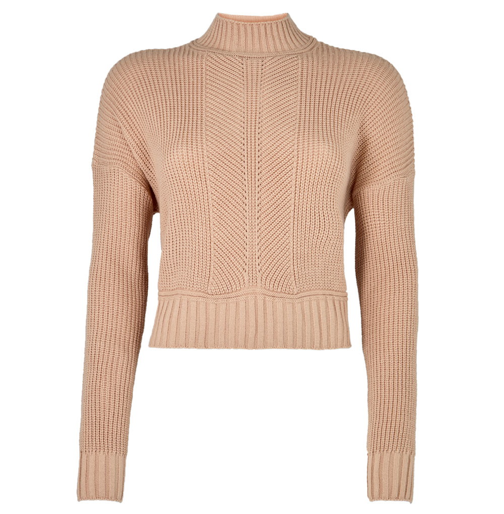 Dorothy Perkins Lola Skye Blush Crop Jumper