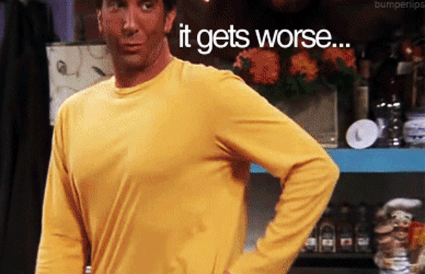 Ross from Friends fake tan Ross from Friends fake tan
