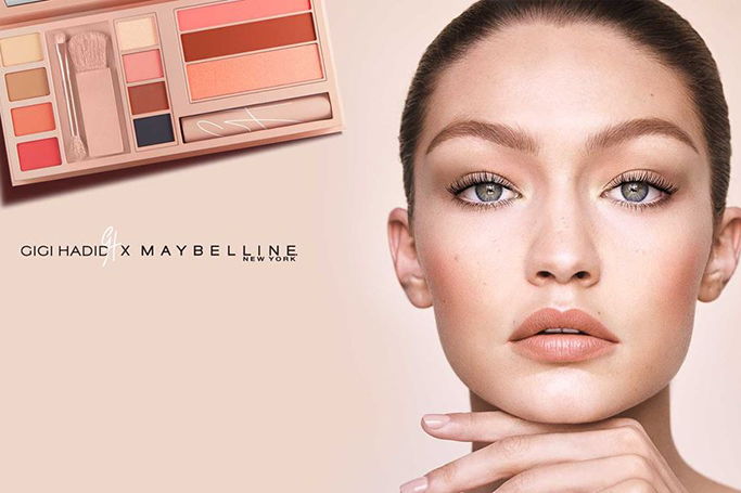 Gigi Hadid X Maybelline collection buy in Dubai 