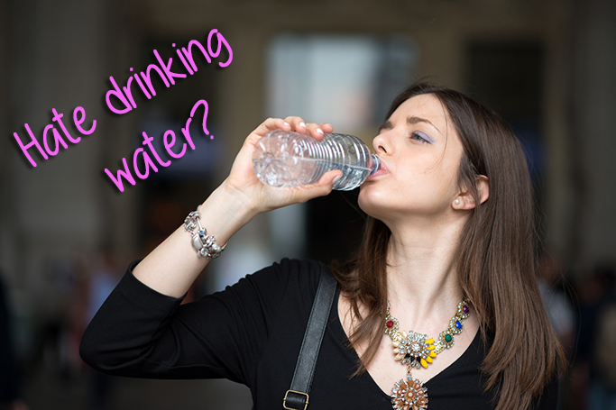 How to drink water when you hate drinking water