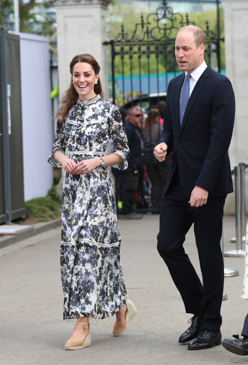 Duchess of Cambridge in florals for summer