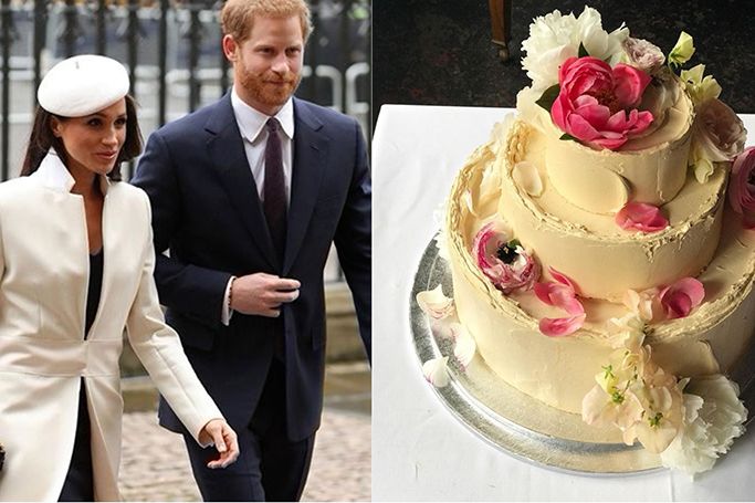 the royal wedding cake harry and meghan