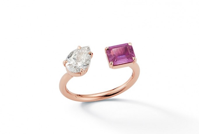 Open rings Engagement ring trends 2018