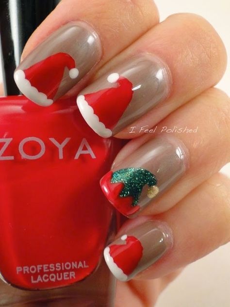 Festive Nail Art For The Christmas Holidays 