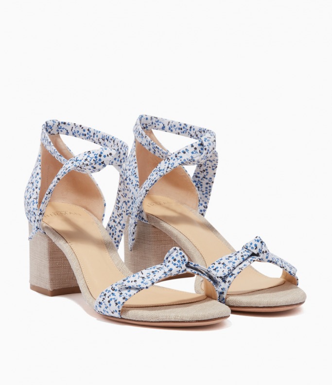 Alexandre Birman Clarita Floral Bow Sandals Alexandre Birman Clarita Floral Bow Sandals