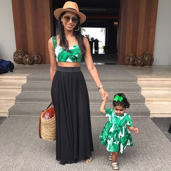 mother-daughter matching outfits mother-daughter matching outfits