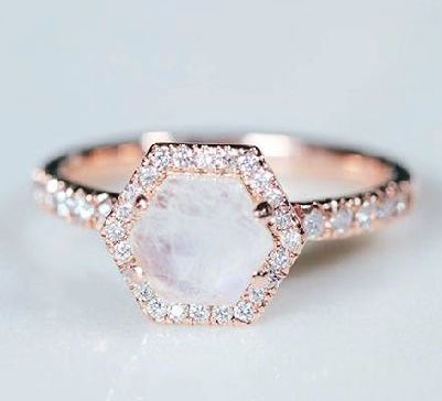 Unique Stone Shapes Engagement ring trends 2018