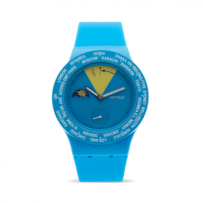 Atop World Time Watch Best Travel Accessories in Dubai 4