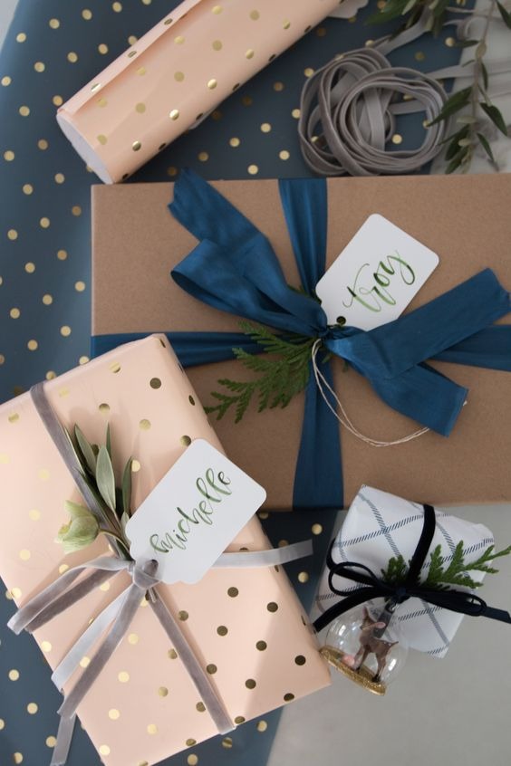 Inspiration for Christmas gift wrapping How To Wrap Your Gifts This Christmas