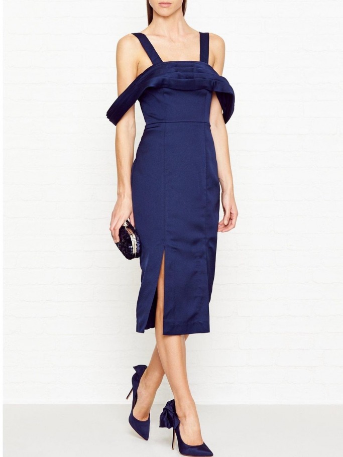Winter blues What do guests wear at a winter wedding?