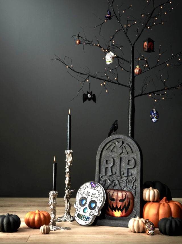 Decorate with devilish touches Decorate with devilish touches