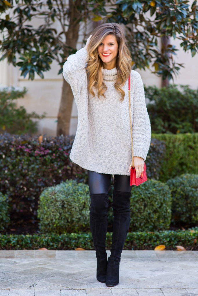 Oversized Sweater with Leggings