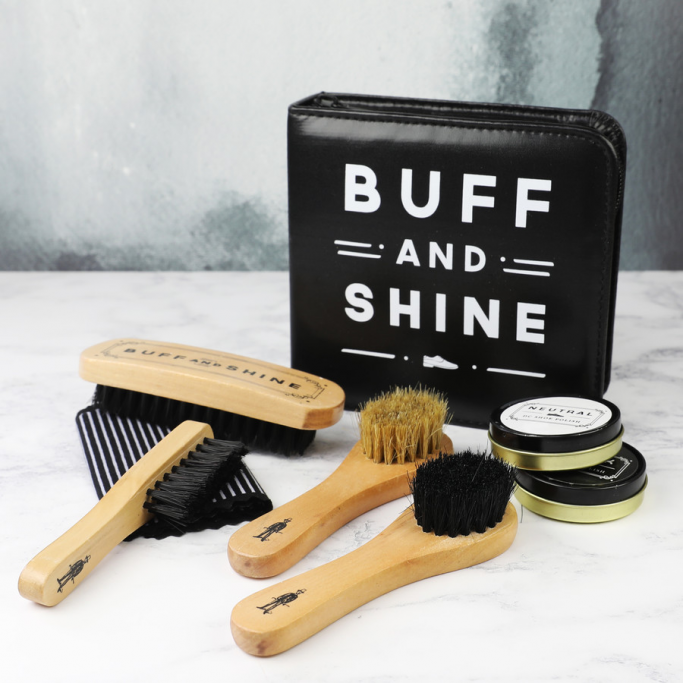 Dapper Chap Buff & Shine - Shoe Cleaning Kit The Best Travel Accessories in Dubai 8