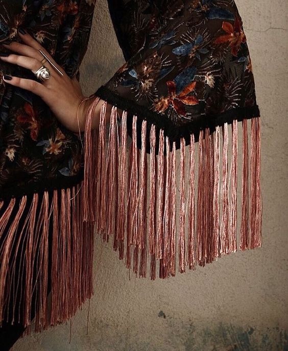 Fabulous Fringing 2018 Fashion Trends