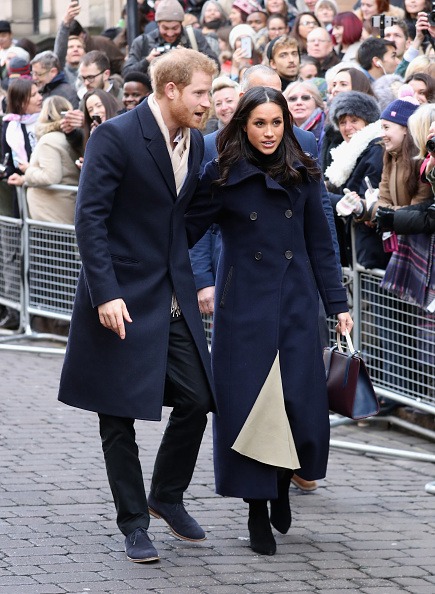 Engaged Prince Harry and Meghan Markle 