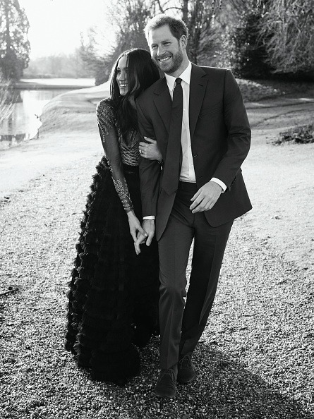 Third engagement picture of Prince Harry and Meghan Markle Meghan Markle Wore A £56,000 Dress