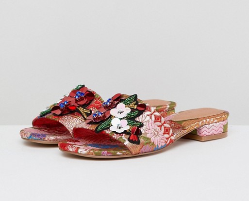 Florina Embellished Mules Florina Embellished Mules