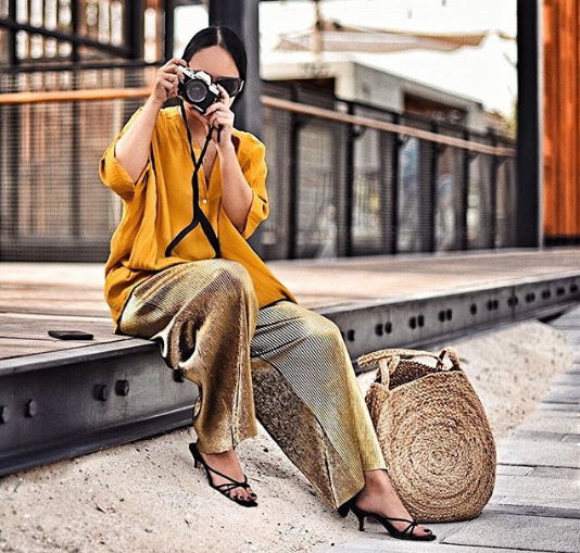 @mahryska Dubai's Best Dressed: Yellow summer street style 8