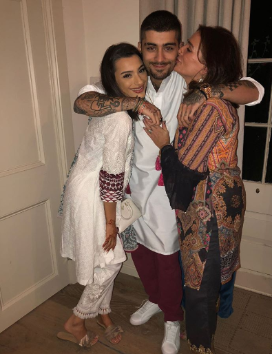 Zayn Malik Celebrating Eid With His Family 