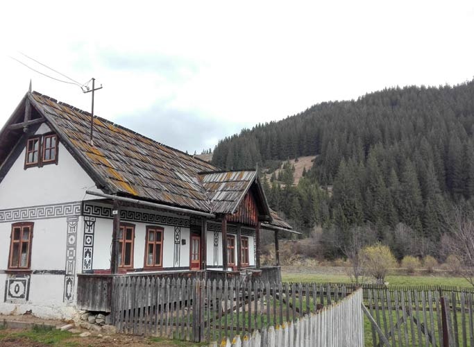 Artisitc village in Romania