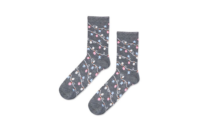 Christmas Tree Light Socks Christmas Tree Light Socks