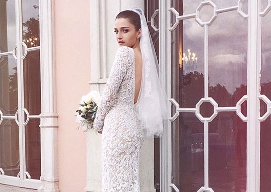 Eleonora Carisi Famous Brides in Elie Saab Wedding Dresses -Eleonora Carisi
