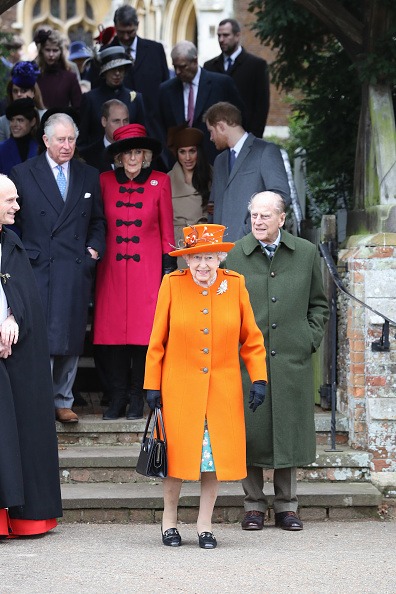 The Queen at the Christmas Day Service The British Royal Family at Christmas