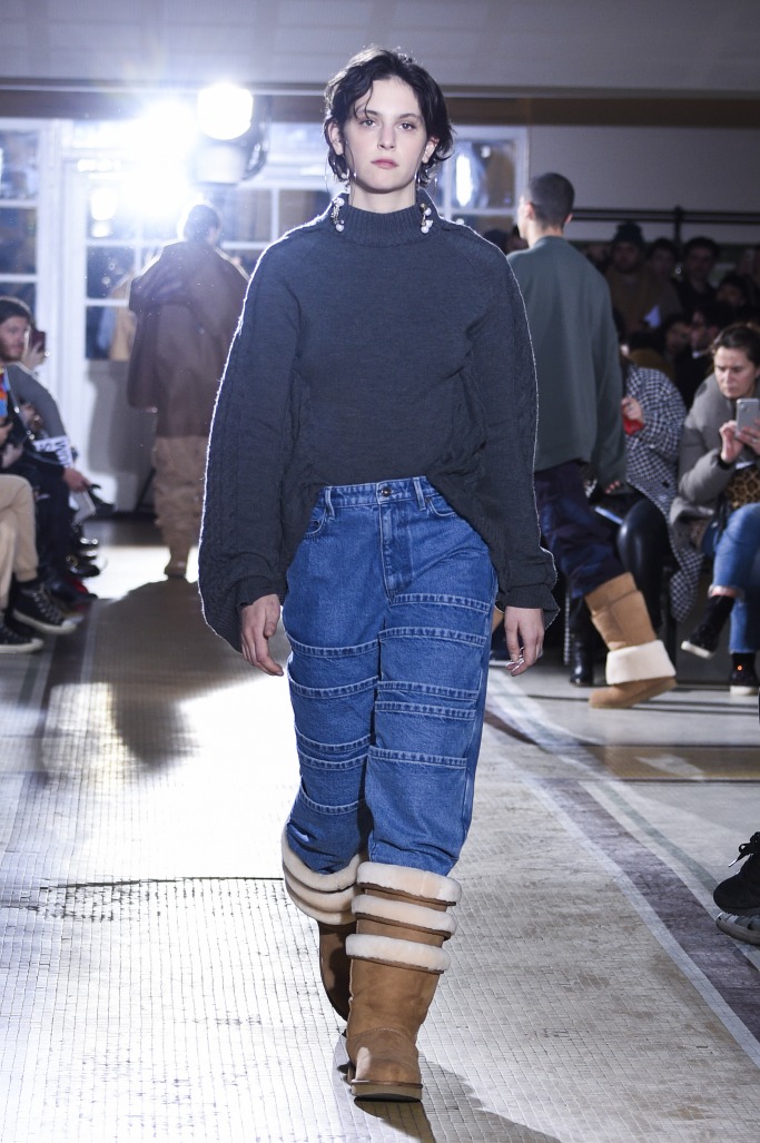 UGG collaboration with Y/Project on the runway UGG collaboration with Y/Project