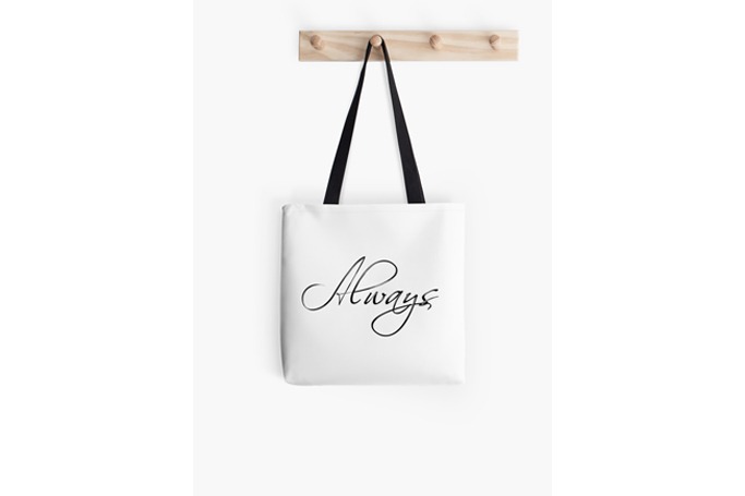 Harry Potter Always Tote Bag Harry Potter Always Tote Bag