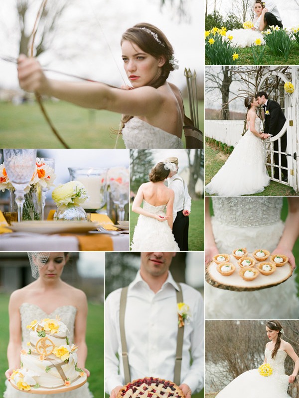 Hunger Games wedding theme