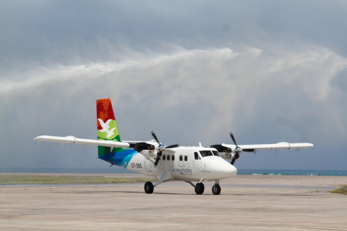 Scenic Flight with Air Seychelles