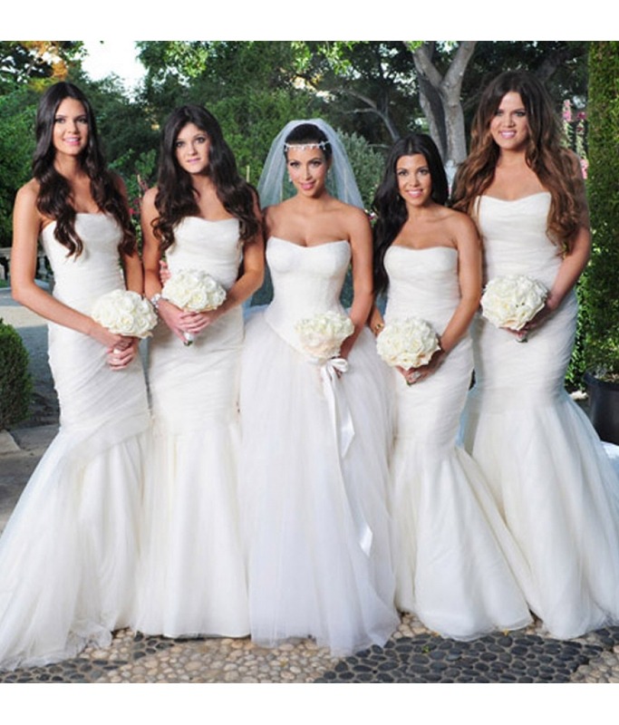 The Kardashians & Jenners bridesmaid dresses The Kardashians & Jenners bridesmaid dresses